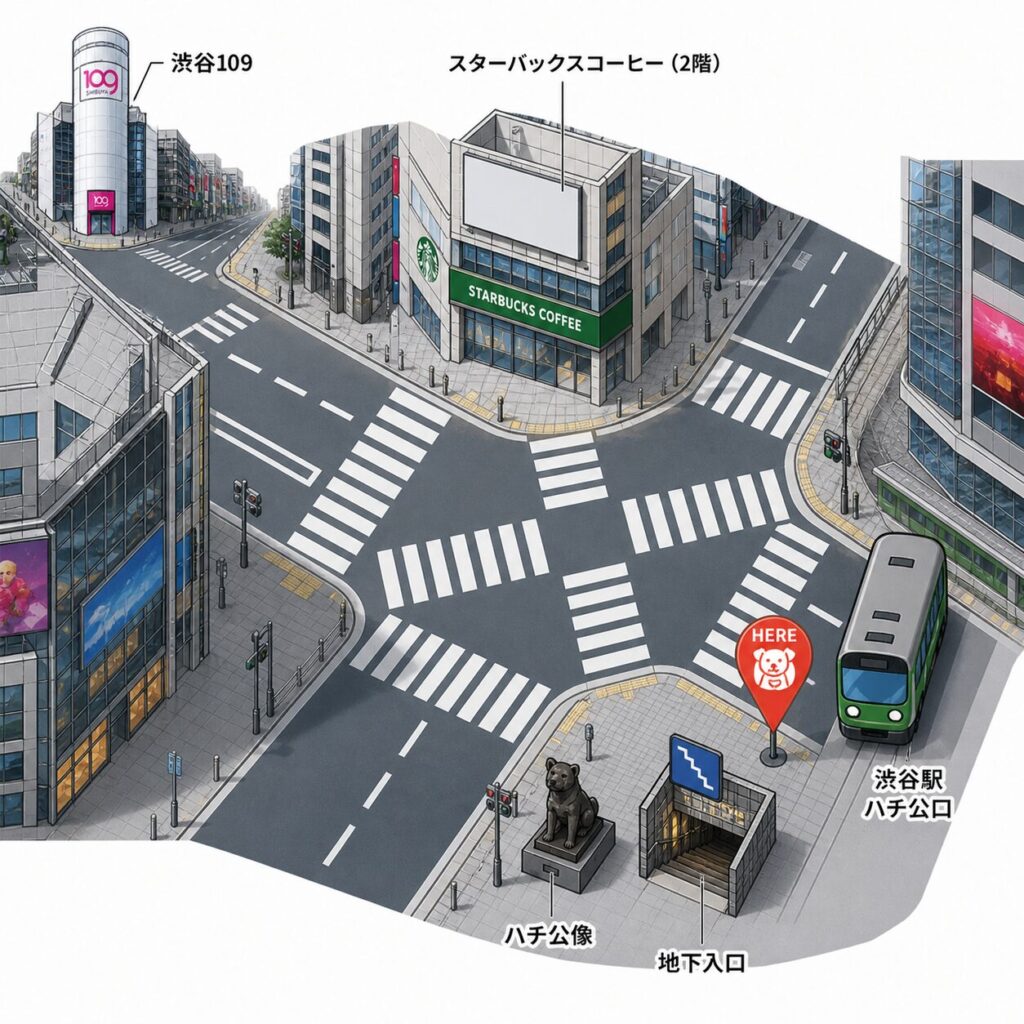 渋谷スクランブル交差点