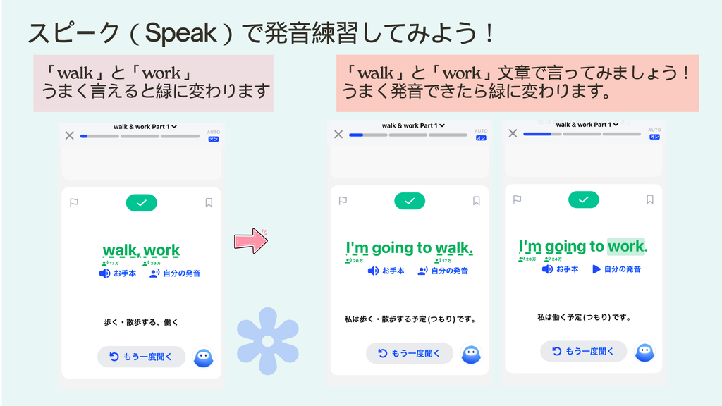 スピーク発音